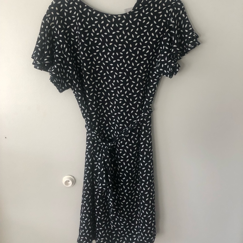 H&M tie-waist dress